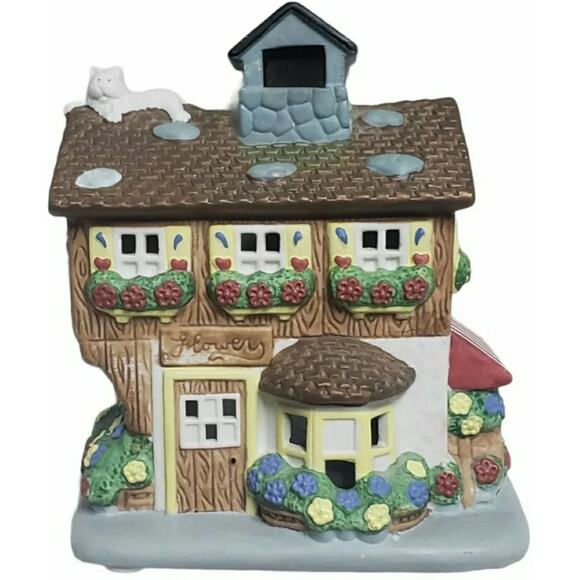 Party Lite Votive Cat Home Tealight Candle Light Up Window Decor - Picture 1 of 8